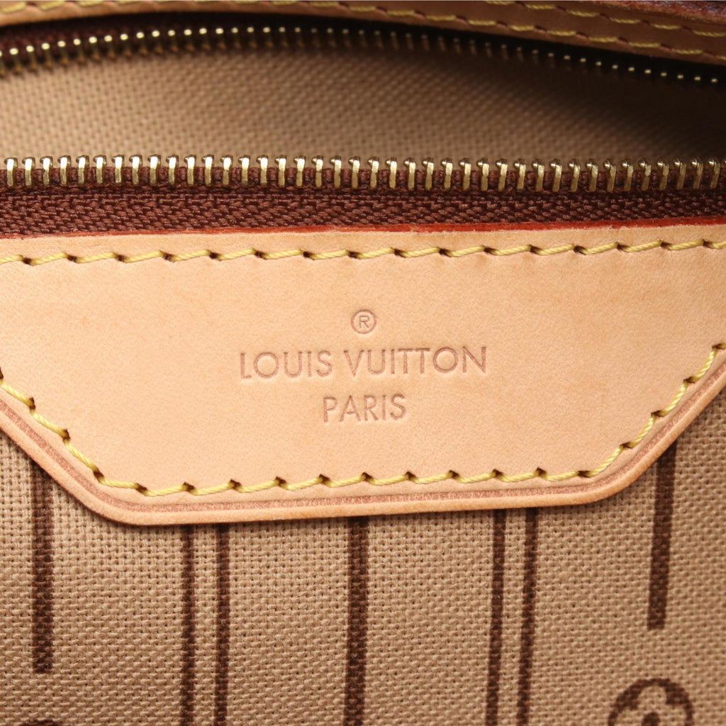 Louis Vuitton Brown Monogram Coated Canvas Leather Shoulder Bag (Pre-Owned)