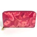 Louis Vuitton Indian Rose Pink Patent Leather Long Wallet (Tri-Fold) (Pre-Owned)