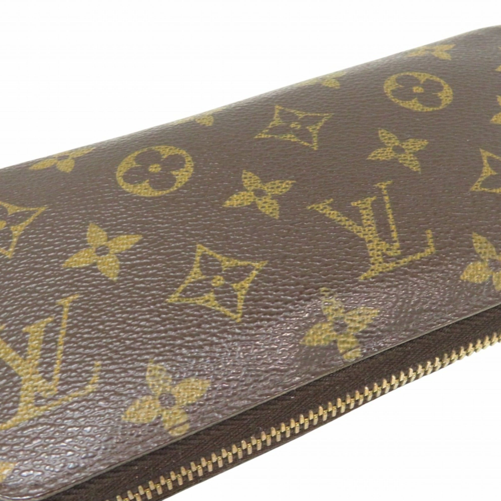 Louis Vuitton Monogram Brown Monogram Monogram Long Wallet (Bi-Fold) (Pre-Owned)