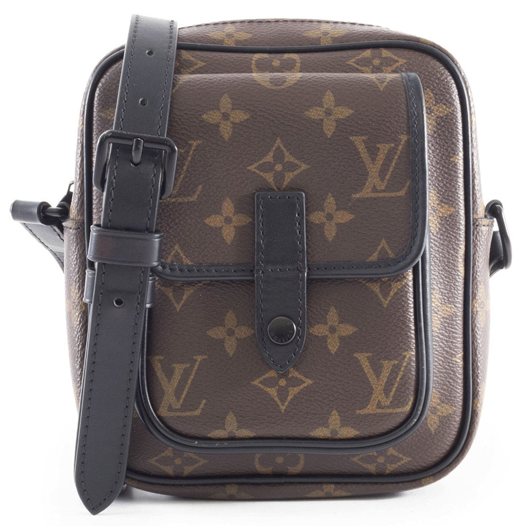 Louis Vuitton Monogram Macassar Dark Brown Shoulder Bag (Pre-Owned)