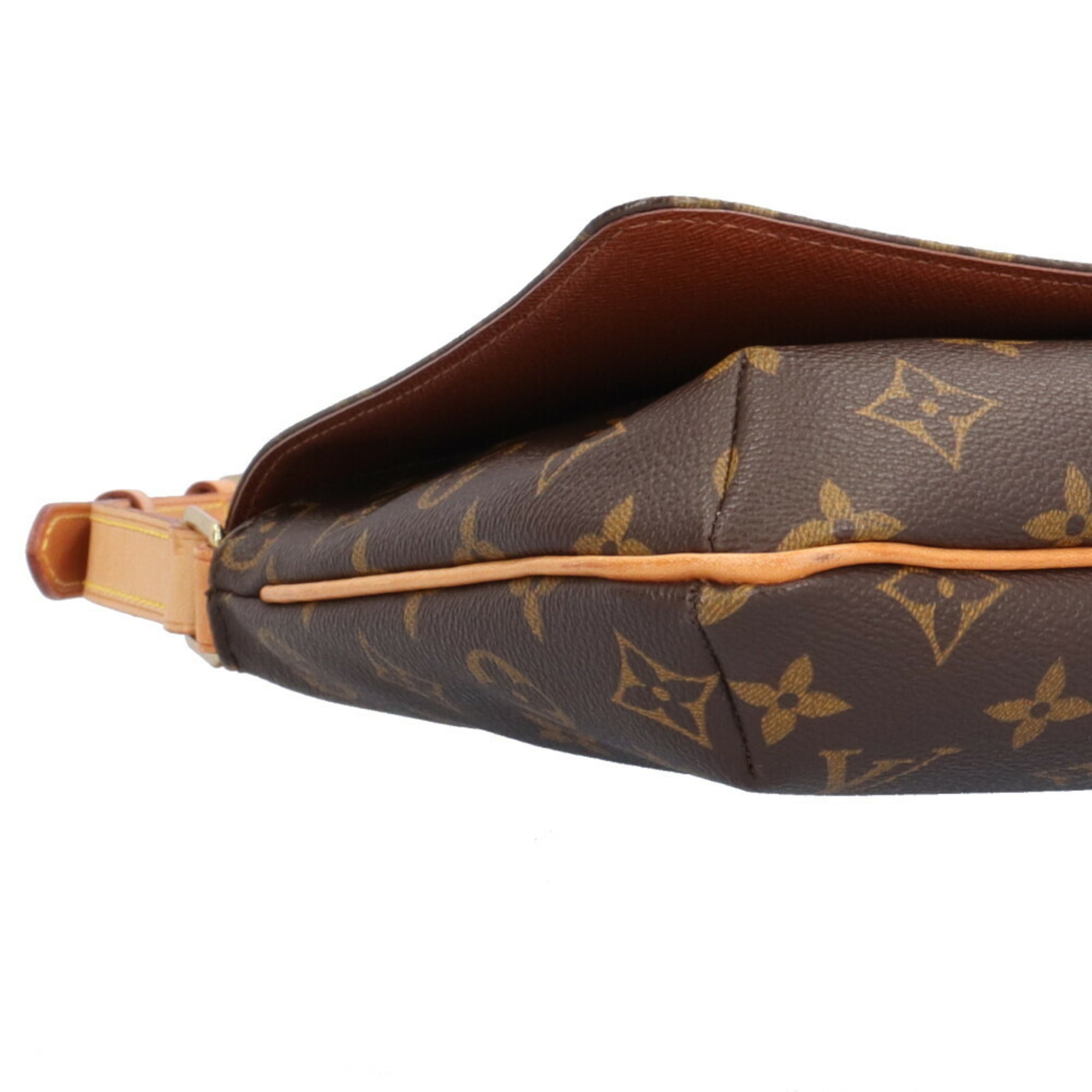 Louis Vuitton Brown Monogram Canvas Shoulder Bag (Pre-Owned)