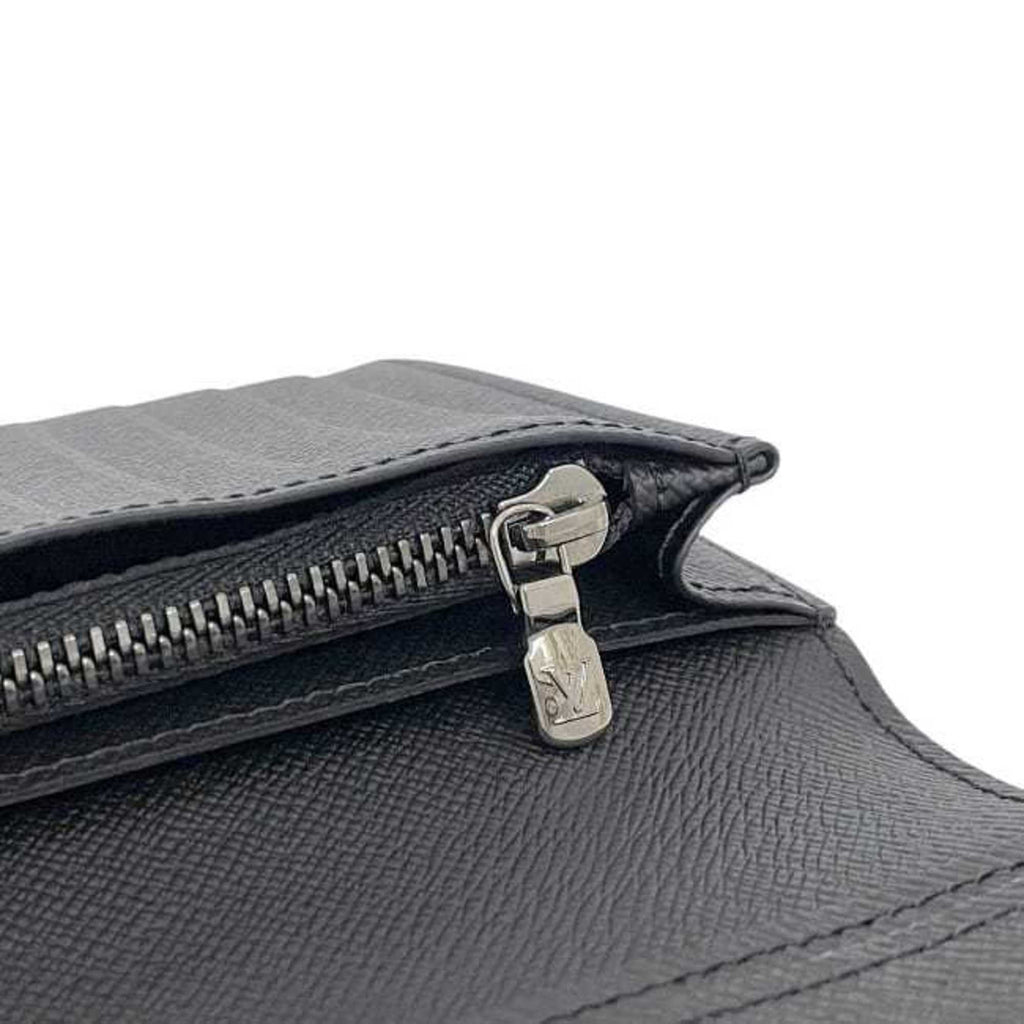 Louis Vuitton Black Monogram Eclipse Monogram Eclipse Long Wallet (Bi-Fold) (Pre-Owned)