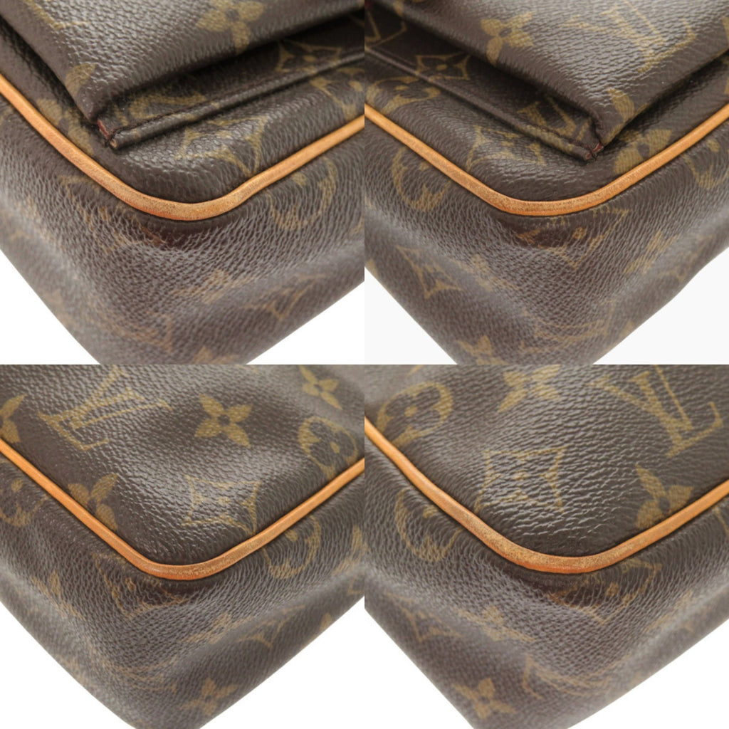 Louis Vuitton Brown Monogram Shoulder Bag (Pre-Owned)
