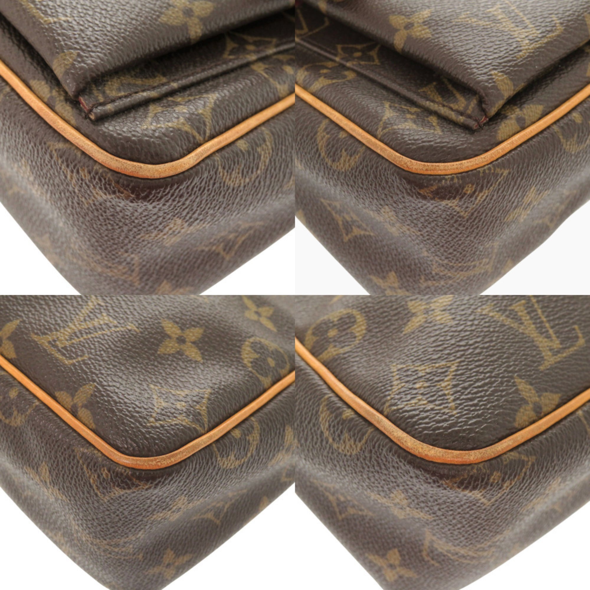 Louis Vuitton Brown Monogram Shoulder Bag (Pre-Owned)