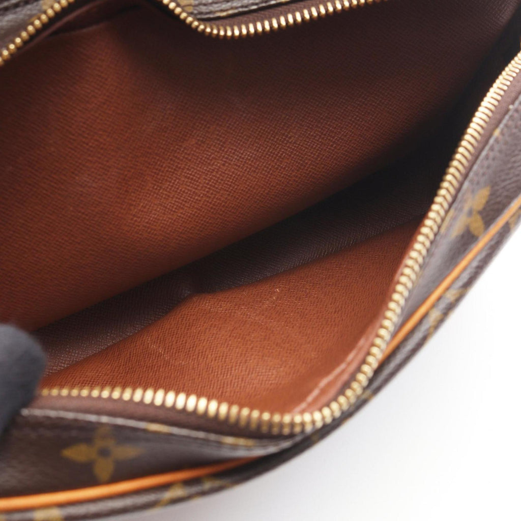 Louis Vuitton Brown Monogram Coated Canvas Shoulder Bag (Pre-Owned)