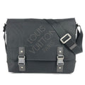 Louis Vuitton Black White Damier Geant Messenger Bag Shoulder Bag (Pre-Owned)