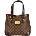Louis Vuitton Damier Canvas Ebene Damier Canvas Handbag Tote Bag (Pre-Owned)