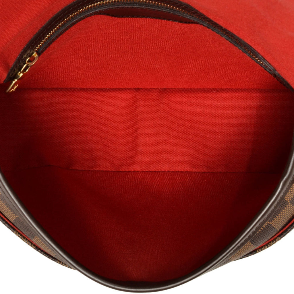 Louis Vuitton Brown Damier Canvas Ebene Damier Canvas Shoulder Bag (Pre-Owned)
