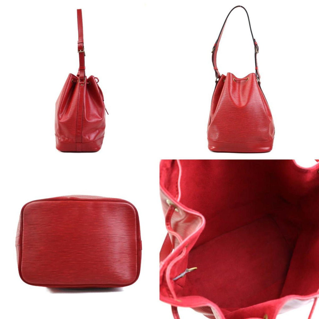 Louis Vuitton Castilian Red Epi Leather Shoulder Bag (Pre-Owned)