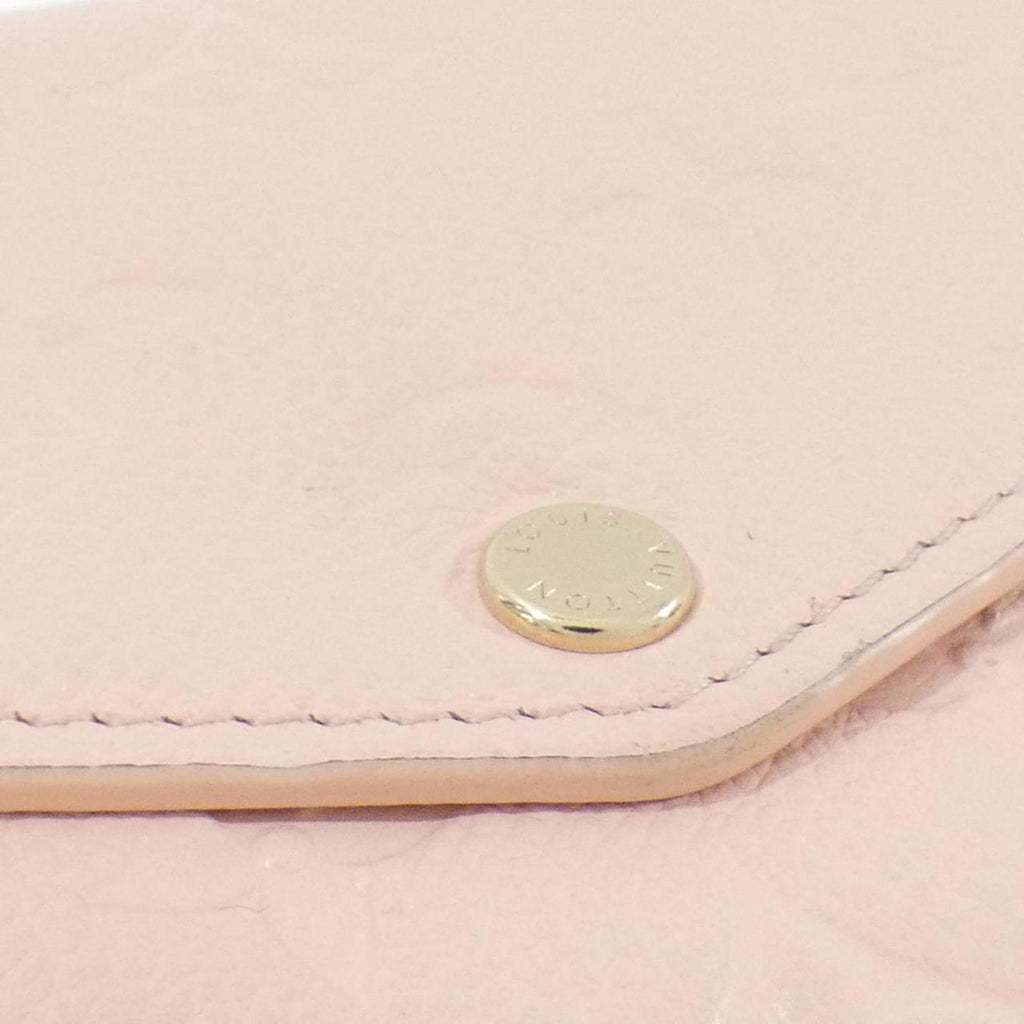 Louis Vuitton Leather Long Wallet (Bi-Fold) (Pre-Owned)