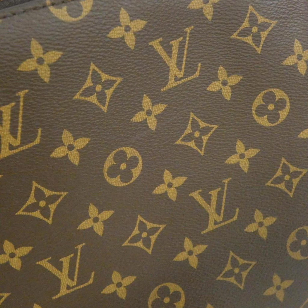 Louis Vuitton Marron Coated Canvas Handbag (Pre-Owned)