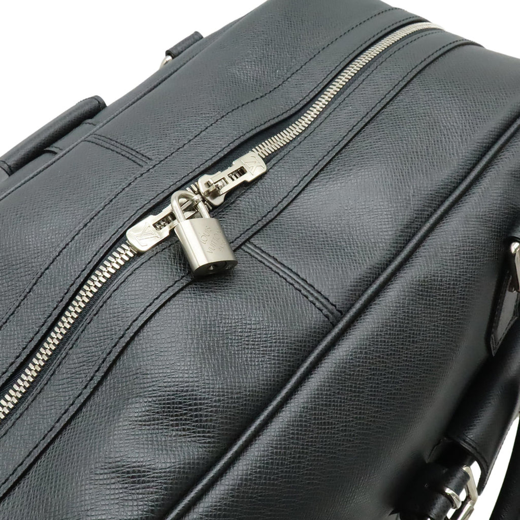 Louis Vuitton Taiga Ardoise Taiga Leather Boston Bag (Pre-Owned)