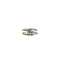 Interlocking G Ring Sterling Silver
