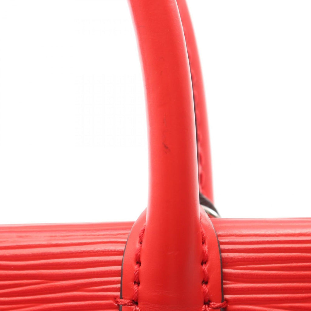 Louis Vuitton Coquelicots Red Color Epi Leather Handbag (Pre-Owned)