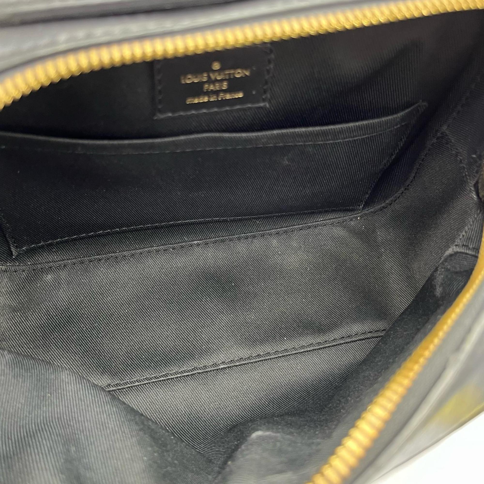 Saintonge Handbag Monogram Canvas with Leather