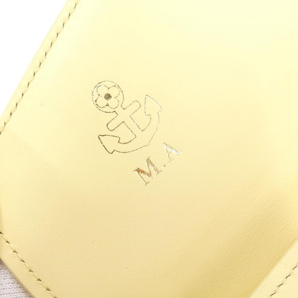 Louis Vuitton Jaune Leather Long Wallet (Bi-Fold) (Pre-Owned)