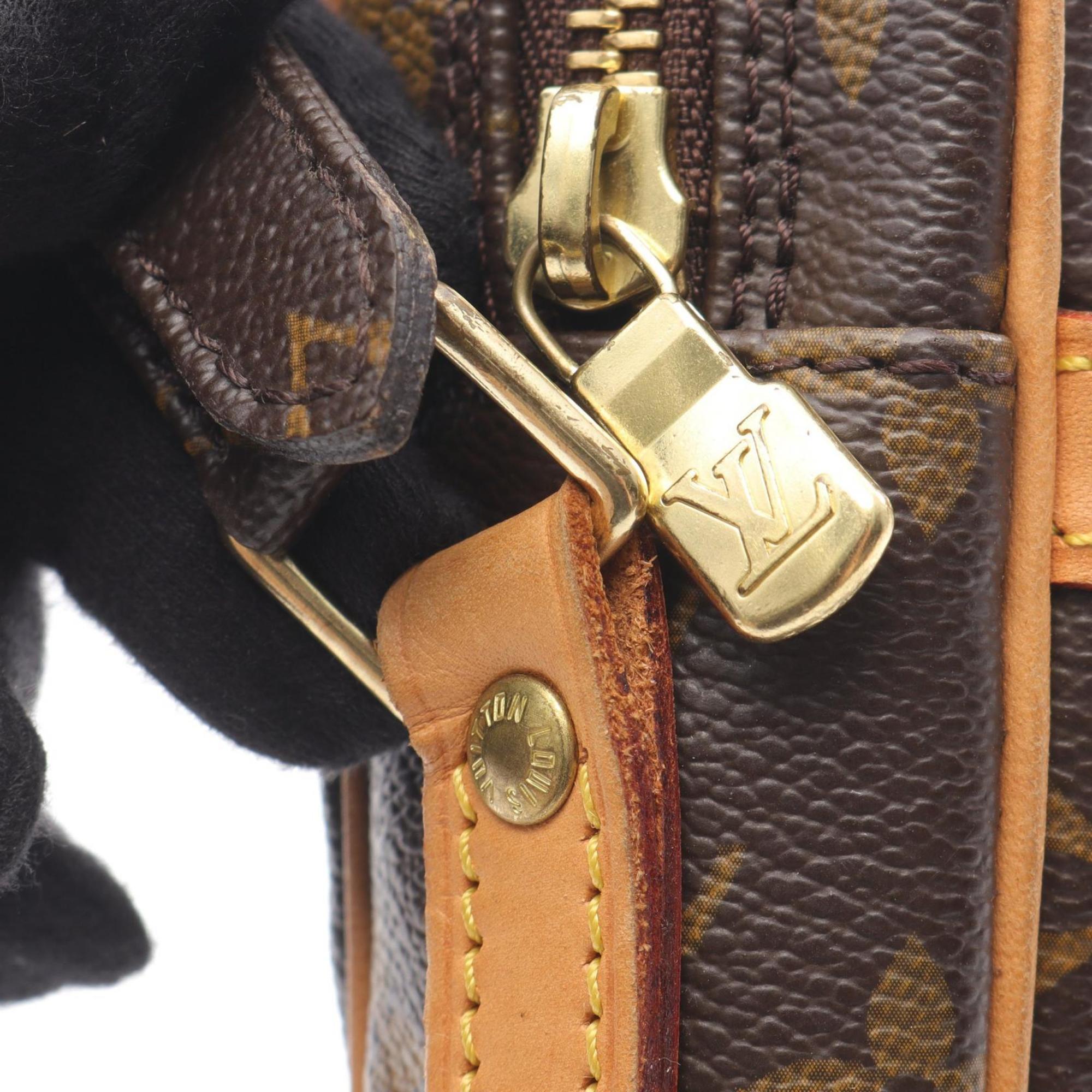 Louis Vuitton Brown Monogram Pvc Shoulder Bag (Pre-Owned)