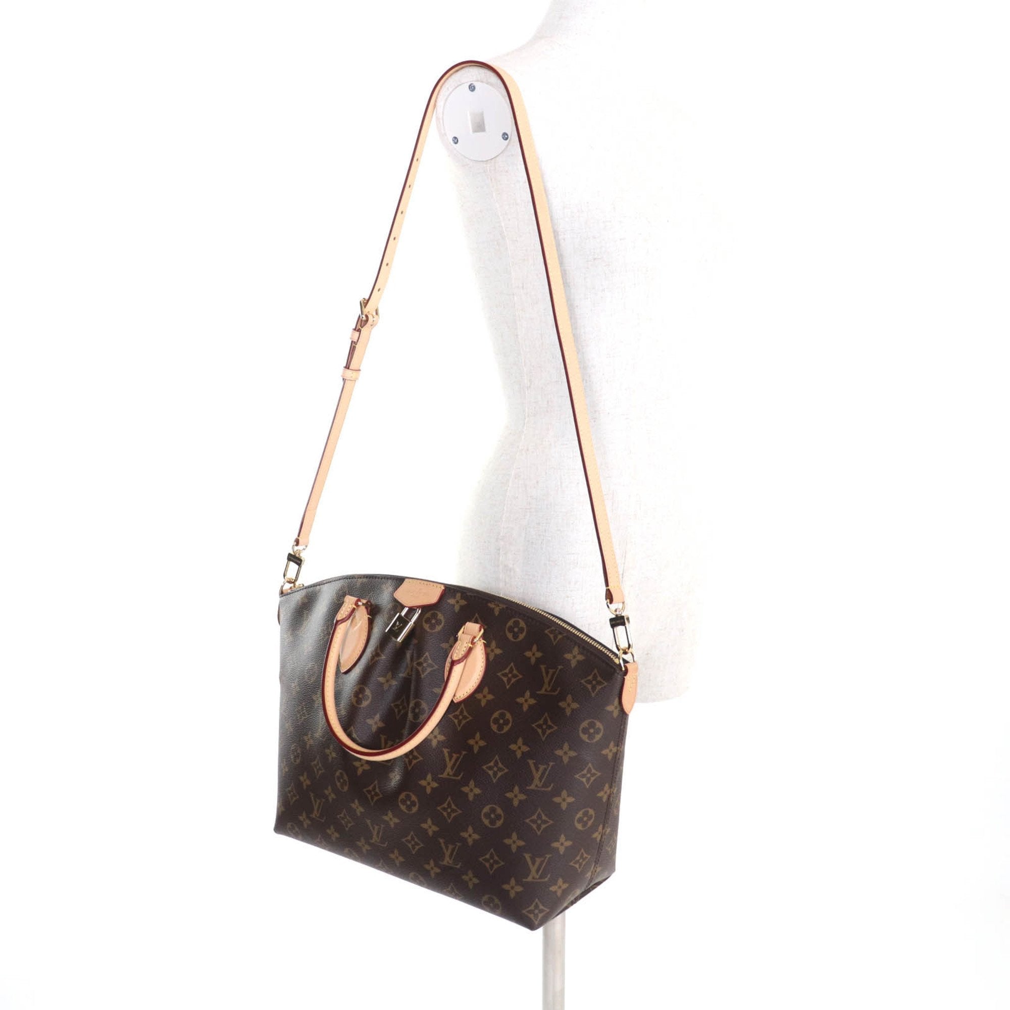 Louis Vuitton Brown Leather Handbag (Pre-Owned)