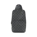 Louis Vuitton Graphite Coated Canvas Shoulder Bag (Pre-Owned)