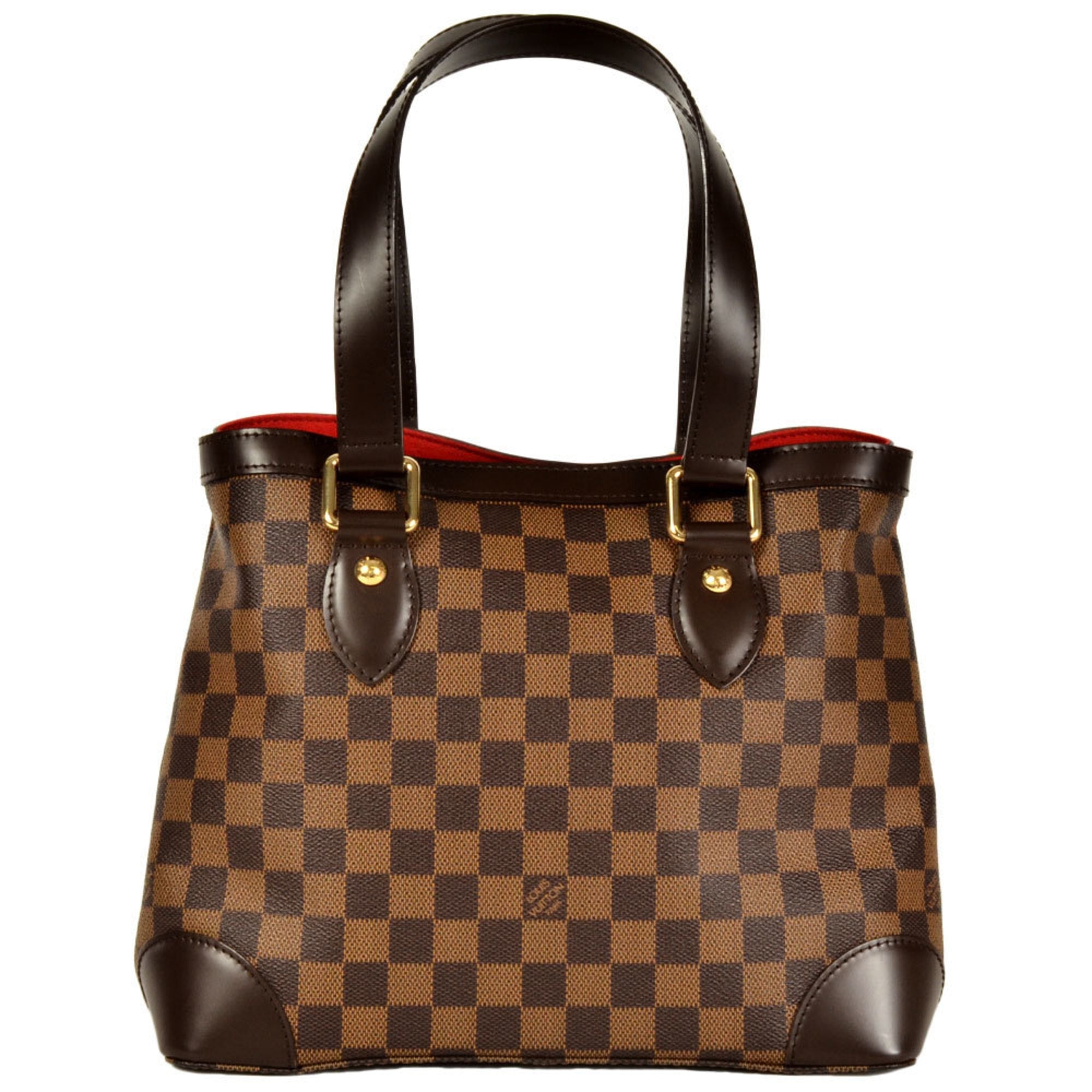 Louis Vuitton Damier Canvas Ebene Damier Canvas Handbag Tote Bag (Pre-Owned)
