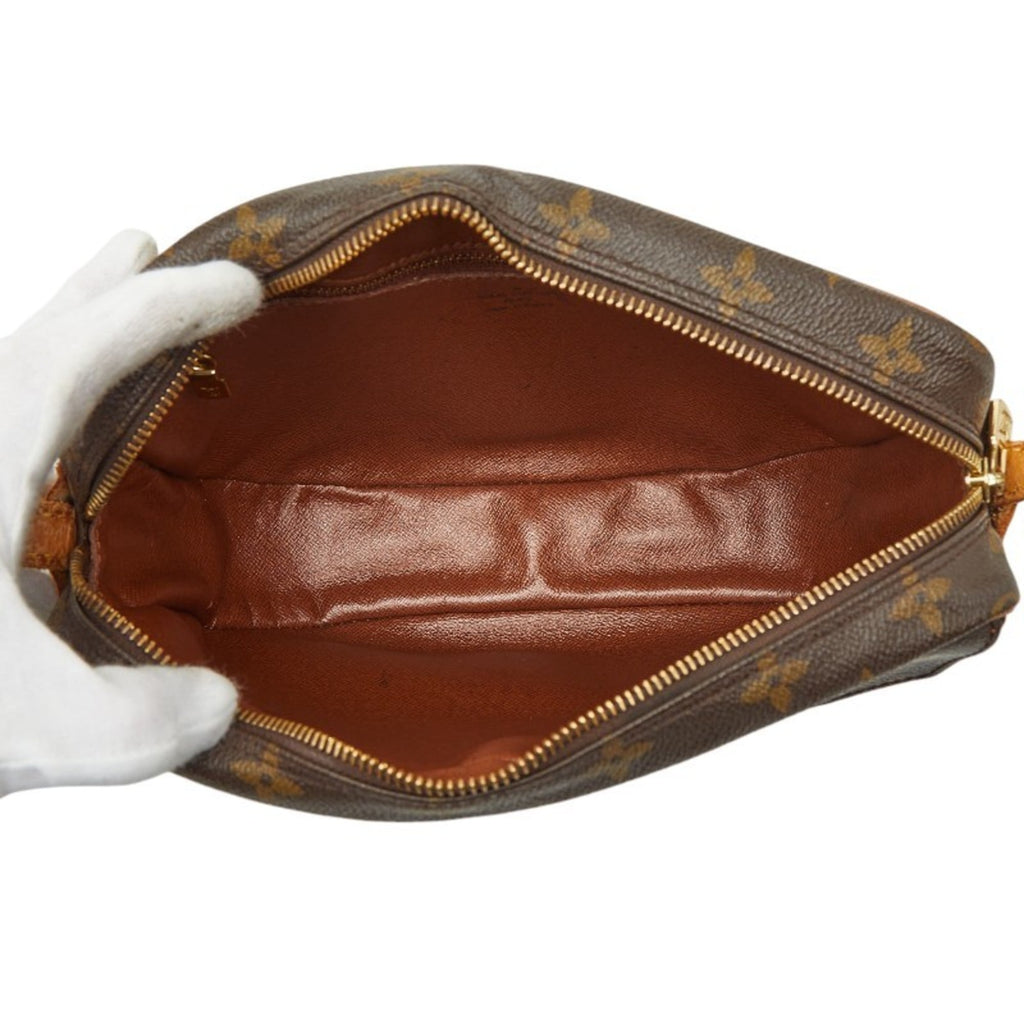 Louis Vuitton Brown Pvc Leather Shoulder Bag (Pre-Owned)