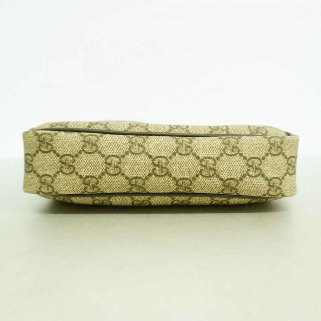Front Zip Camera Bag GG Coated Canvas Small