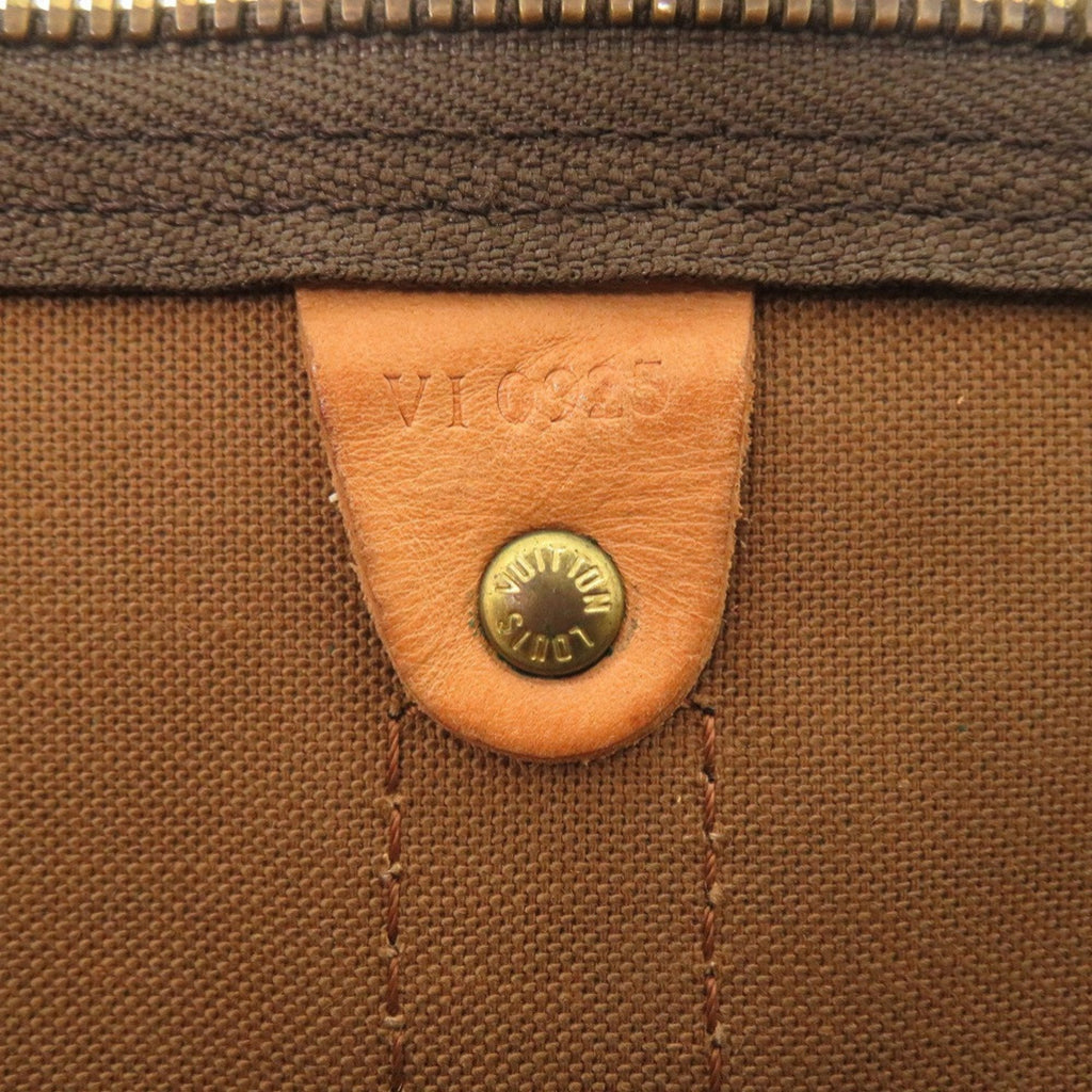 Louis Vuitton Brown Monogram Canvas Boston Bag (Pre-Owned)