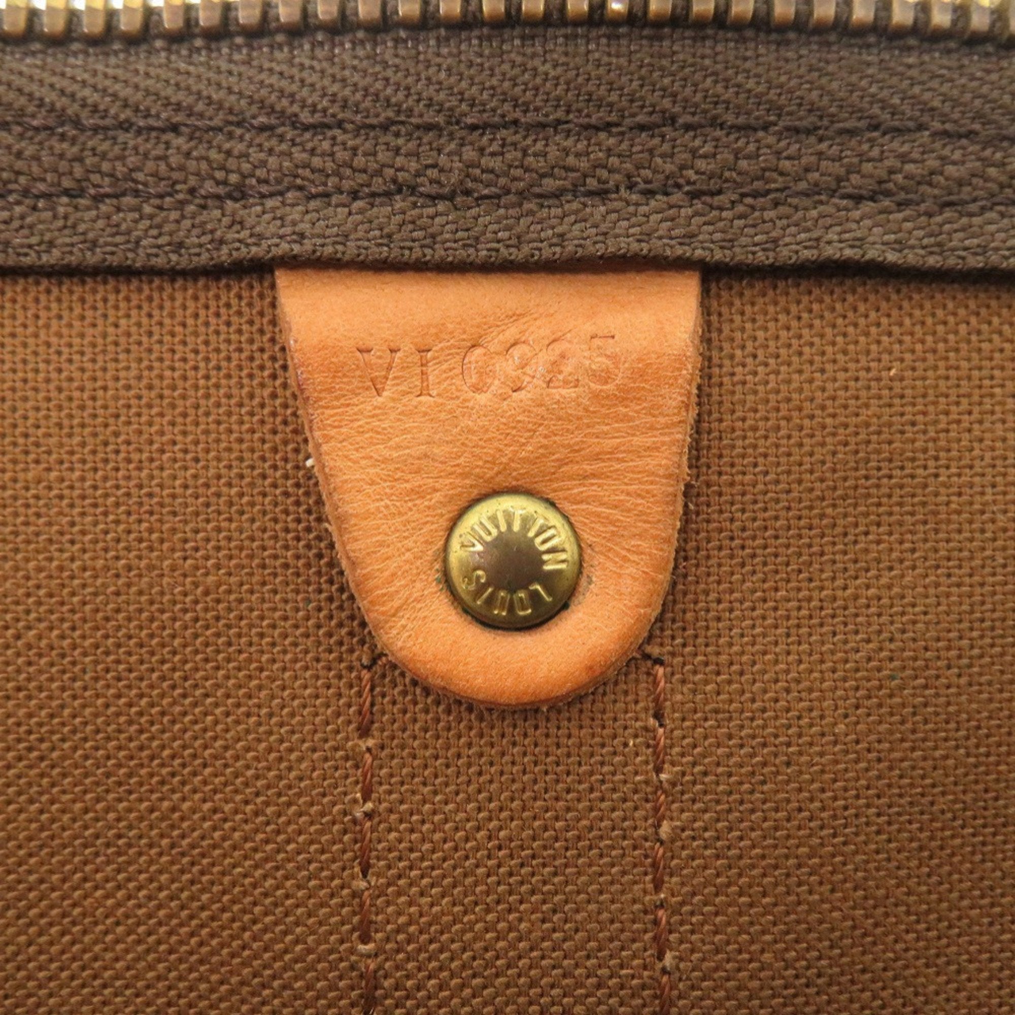 Louis Vuitton Brown Monogram Canvas Boston Bag (Pre-Owned)