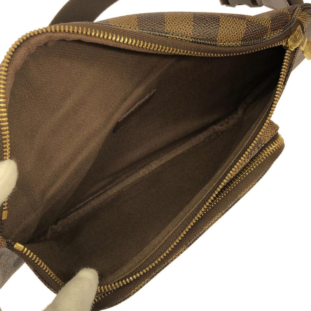 Louis Vuitton Ebene Coated Canvas Shoulder Bag (Pre-Owned)