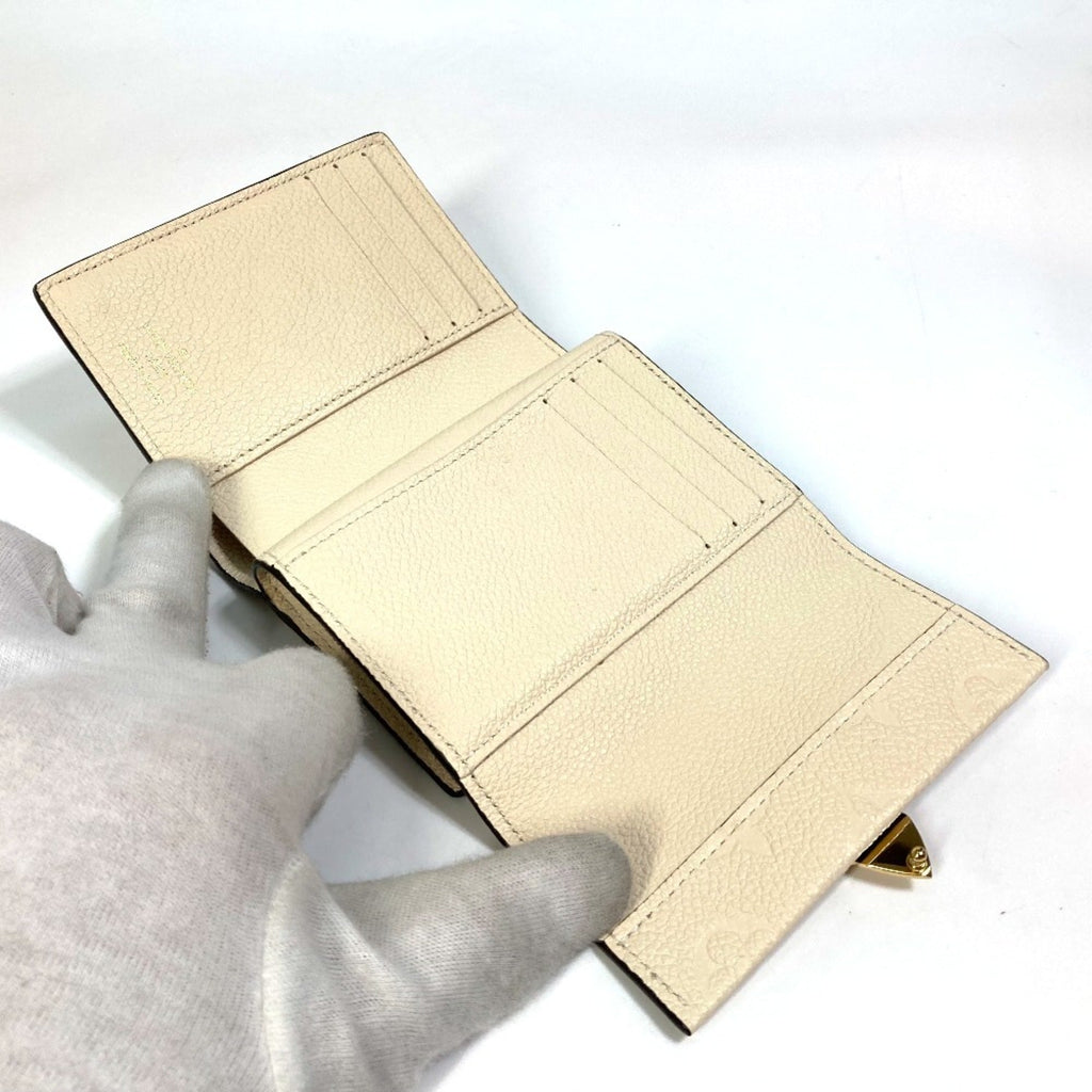 Louis Vuitton Monogram Empreinte Monogram Empreinte Wallet (Tri-Fold) (Pre-Owned)