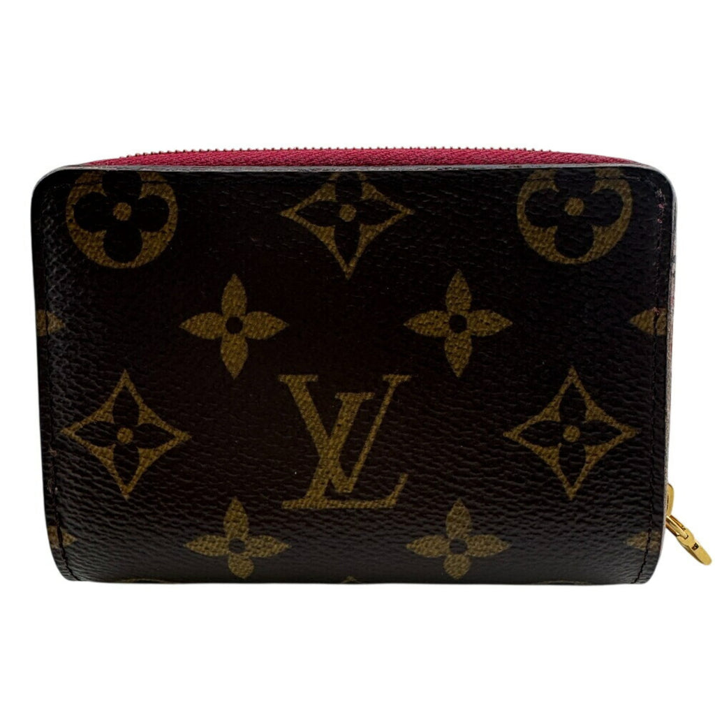 Louis Vuitton Pink Leather Wallet (Bi-Fold) (Pre-Owned)