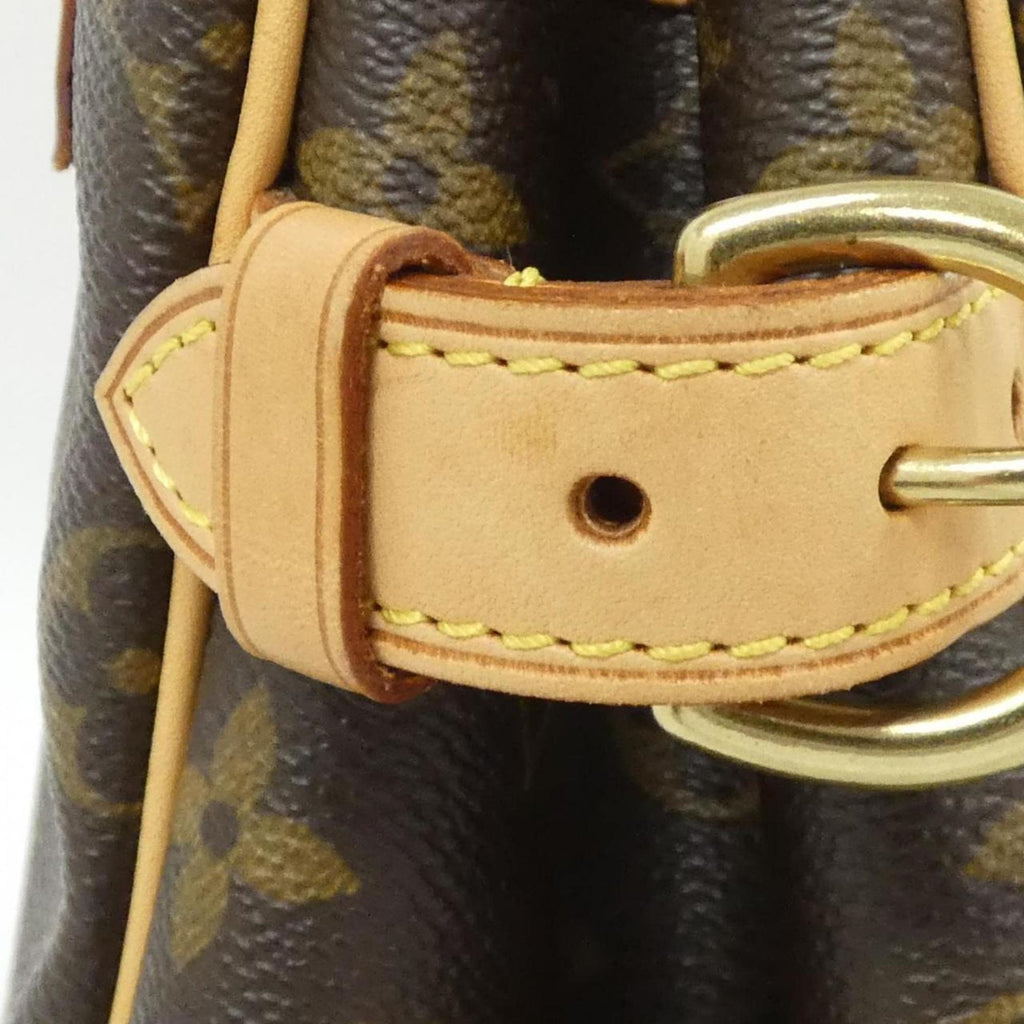 Louis Vuitton Marron Coated Canvas Handbag (Pre-Owned)