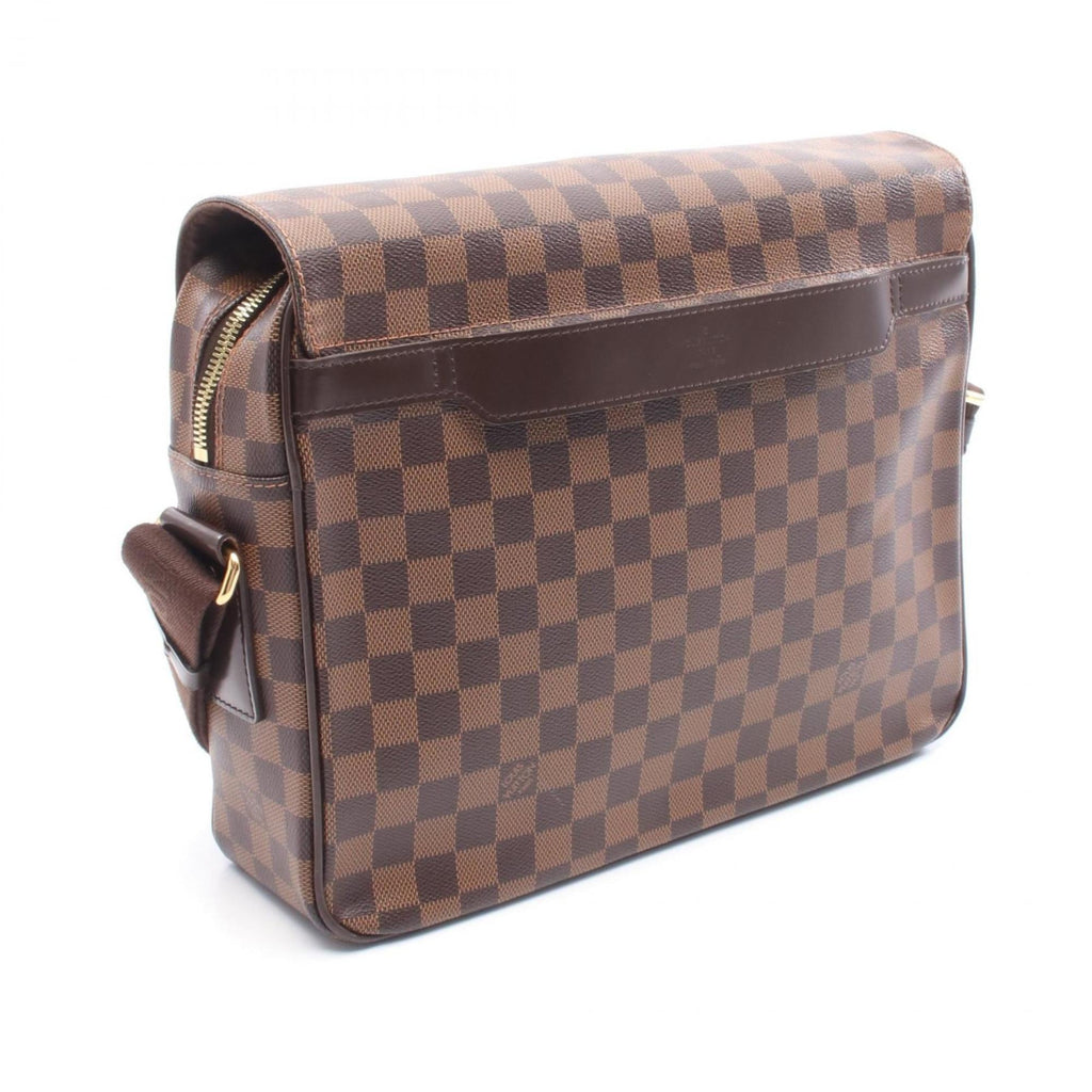 Louis Vuitton Brown Damier Canvas Coated Canvas Leather Shoulder Bag (Pre-Owned)
