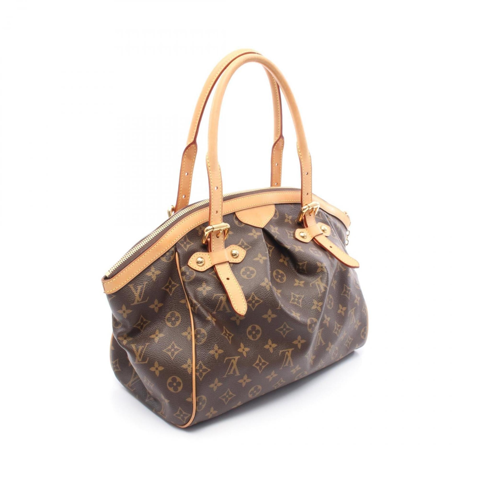 Louis Vuitton Brown Monogram Pvc Coated Canvas Leather Handbag (Pre-Owned)