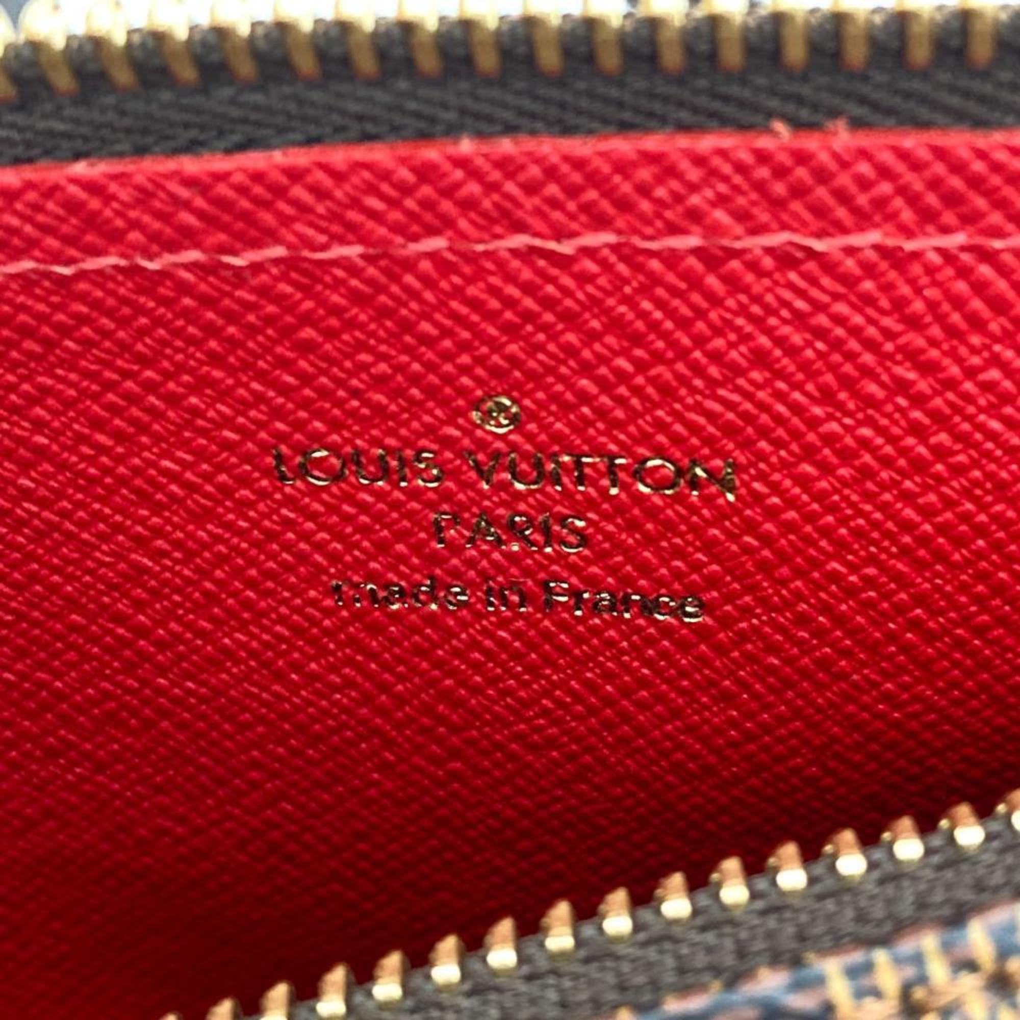 Louis Vuitton Brown Damier Canvas Handbag (Pre-Owned)