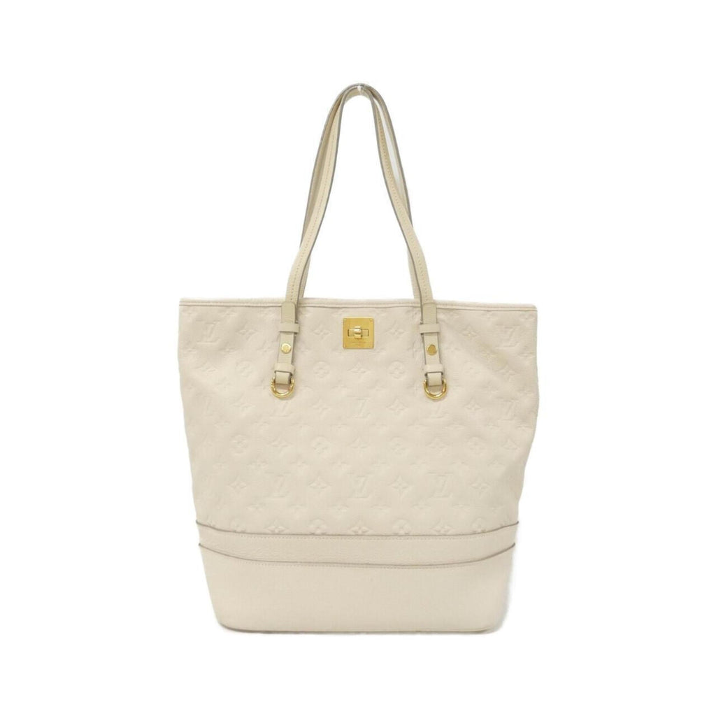 Louis Vuitton Beige Leather Handbag (Pre-Owned)