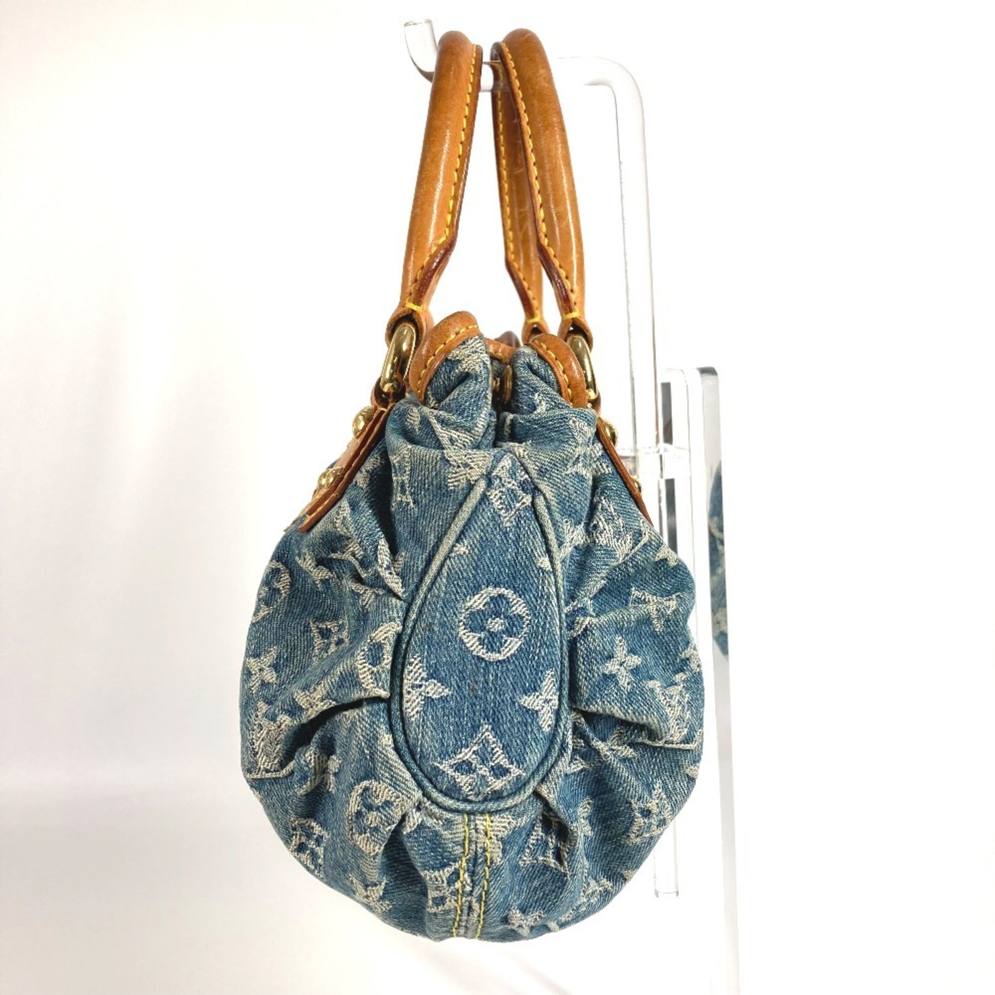 Louis Vuitton Monogram Denim Monogram Denim Handbag (Pre-Owned)