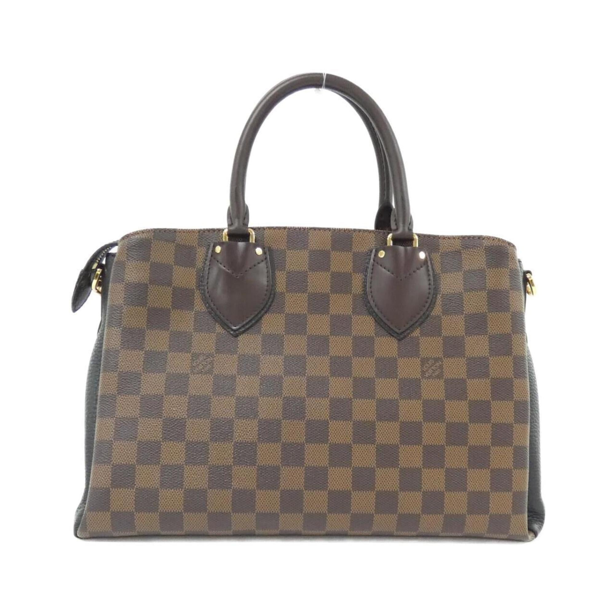 Louis Vuitton Black Ebene Coated Canvas Handbag (Pre-Owned)