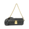 Louis Vuitton Black Leather Shoulder Bag (Pre-Owned)