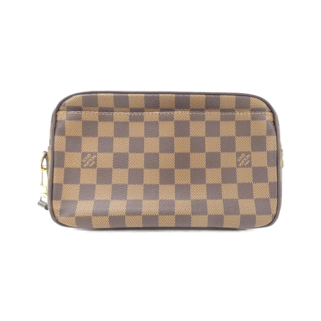 Louis Vuitton Ebene Coated Canvas Pochette (Pre-Owned)