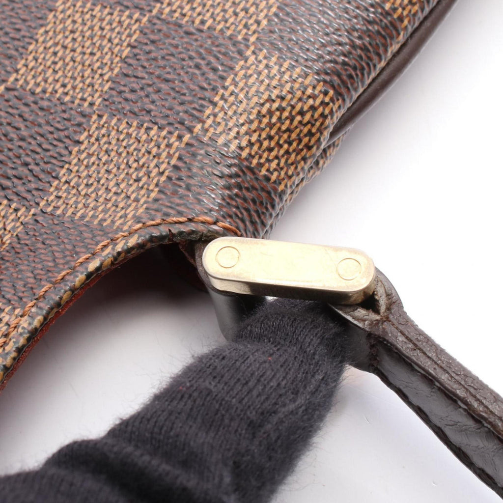 Louis Vuitton Brown Damier Canvas Coated Canvas Leather Shoulder Bag (Pre-Owned)