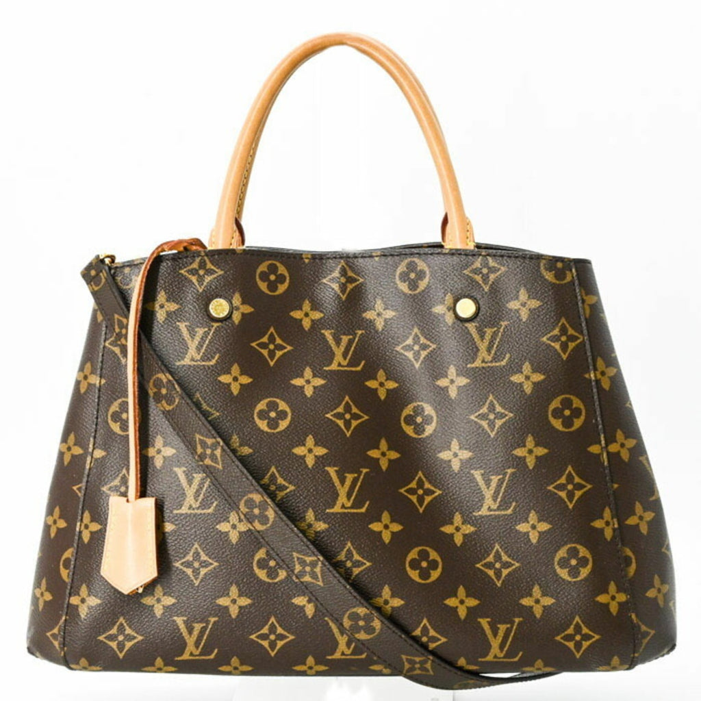Louis Vuitton Monogram Brown Monogram Handbag (Pre-Owned)