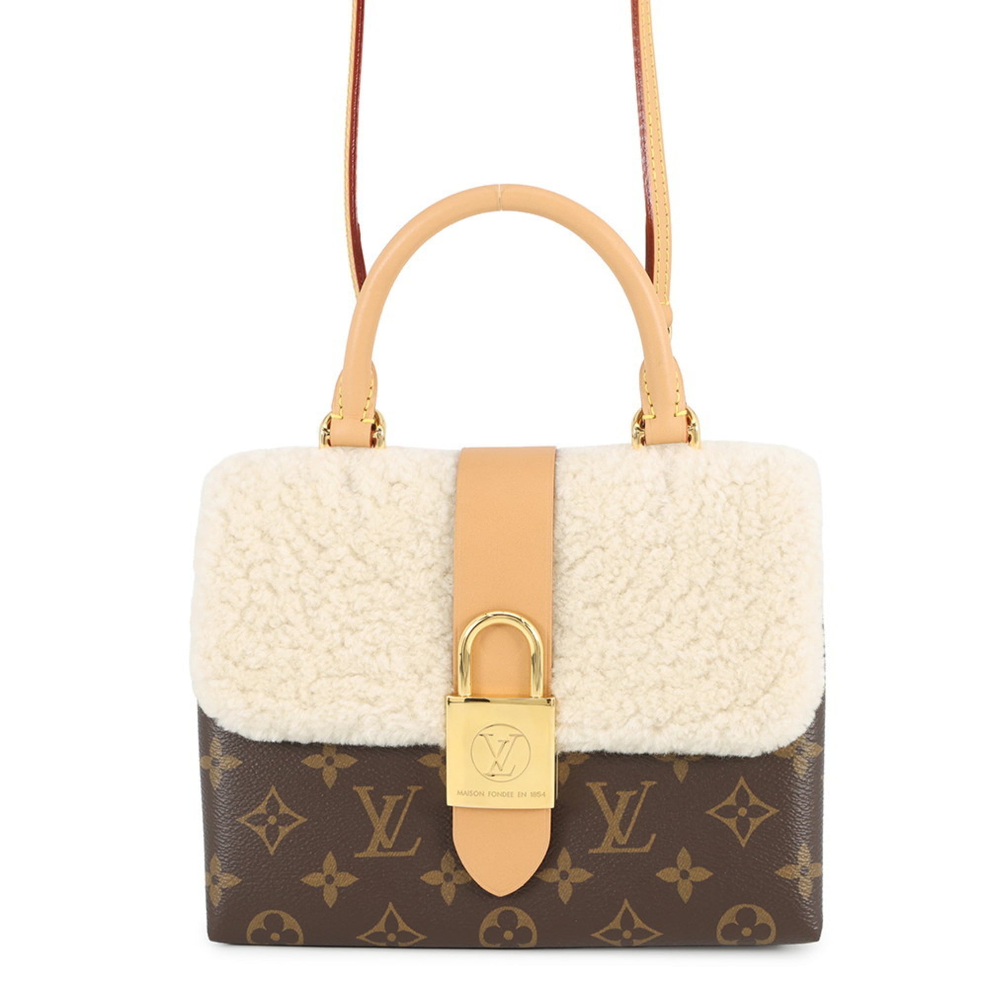 Louis Vuitton Brown Monogram Monogram Leather Handbag (Pre-Owned)