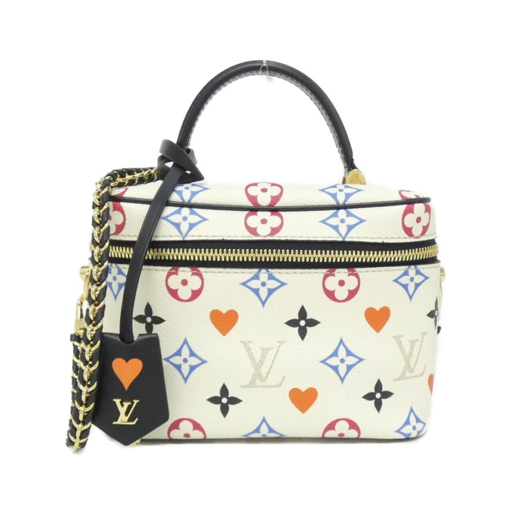 Louis Vuitton Monogram Blanc Coated Canvas Handbag (Pre-Owned)