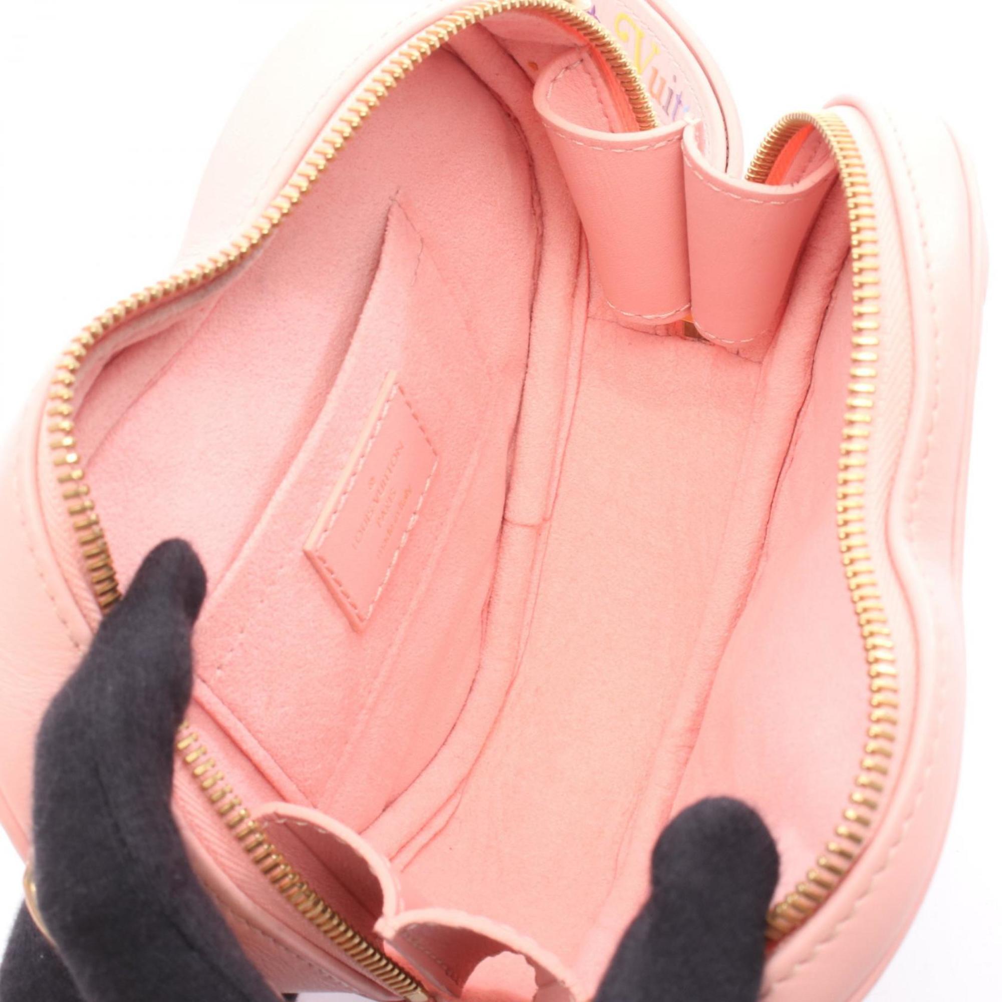 Louis Vuitton Pink Rose Pink Leather Shoulder Bag (Pre-Owned)