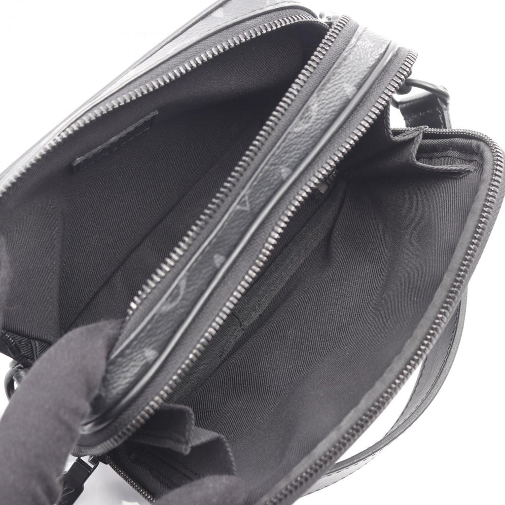 Louis Vuitton Black Coated Canvas Shoulder Bag (Pre-Owned)