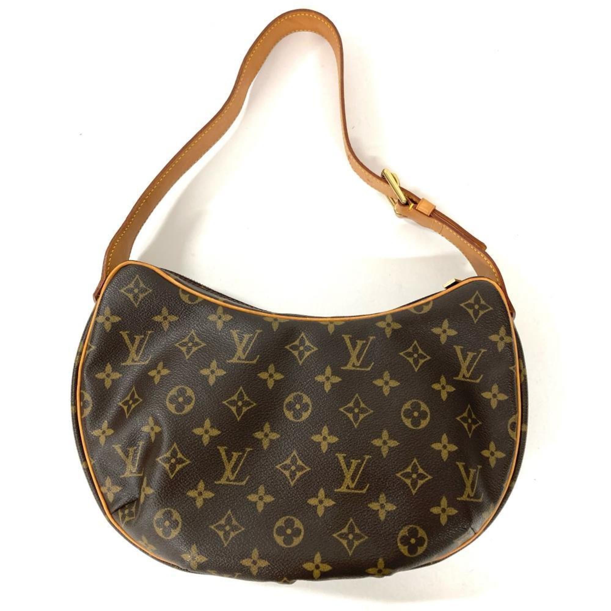 Croissant Handbag Monogram Canvas MM