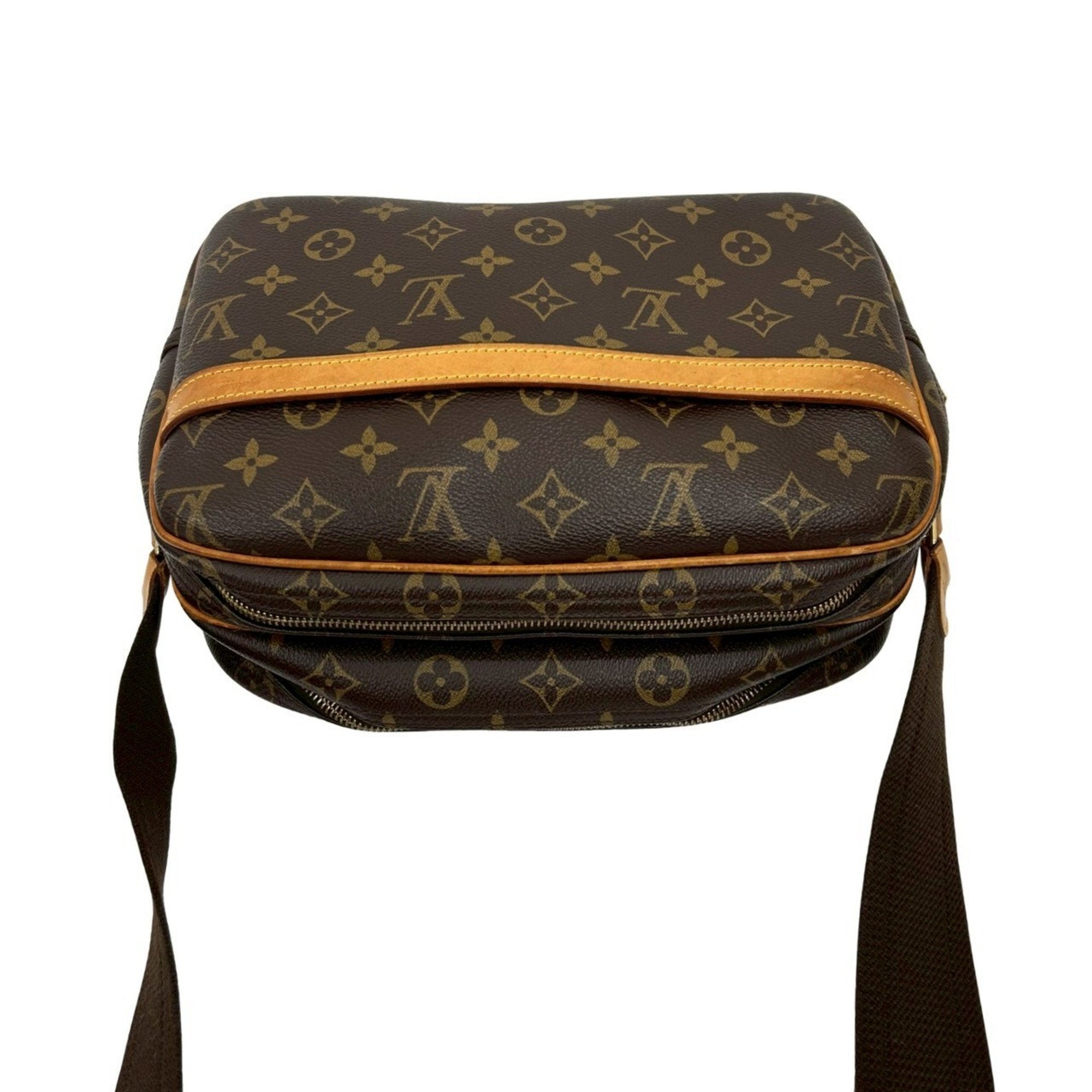 Louis Vuitton Brown Leather Pvc Pochette Shoulder Bag (Pre-Owned)