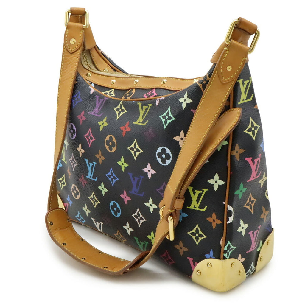 Louis Vuitton Black Monogram Multi-Color Monogram Multicolore Shoulder Bag (Pre-Owned)
