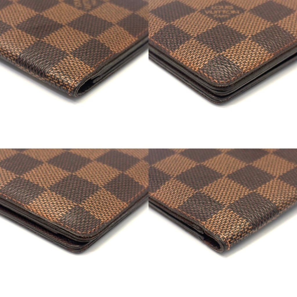 Louis Vuitton Damier Canvas Long Wallet (Bi-Fold) (Pre-Owned)
